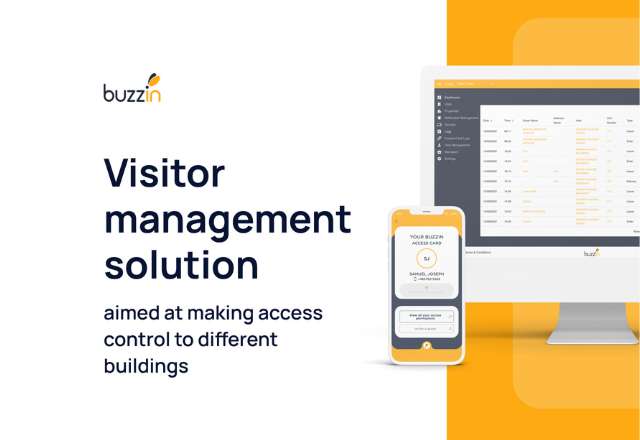 Buzzin | Touchless visitor management solution