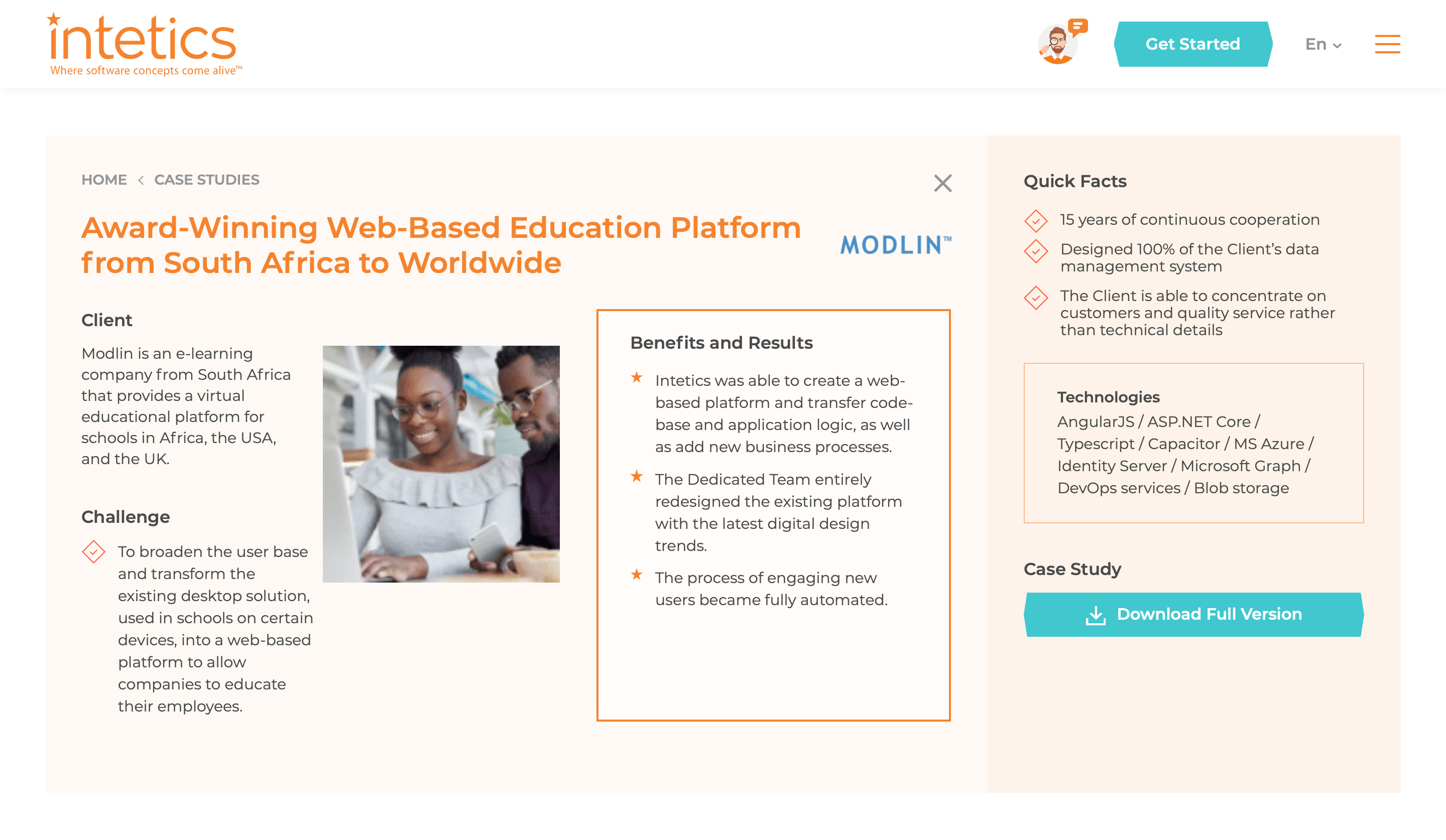 Award-Winning Web-Based Education Platform from South Africa to Worldwide