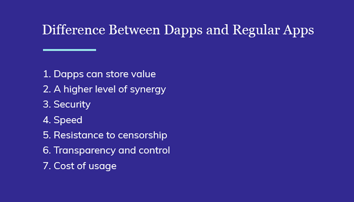 Difference Between Dapps and Regular Apps