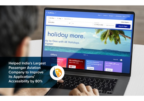 Helped India's Largest Passenger Aviation Company to Improve its Applications Accessibility by 80 Percent